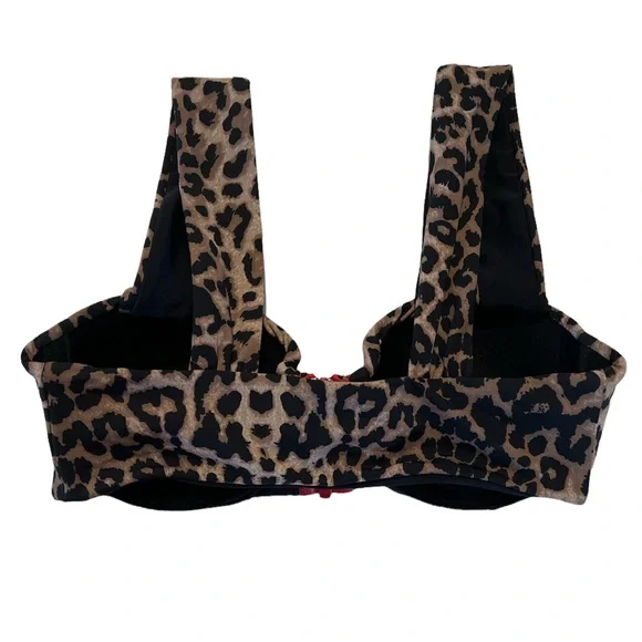 Veronica Beard Balos Zip Front Bikini Top *size estimated* - Picture 5 of 7